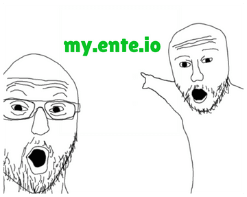 CNAME record pointing to my.ente.io CNAME record pointing to my.ente.io