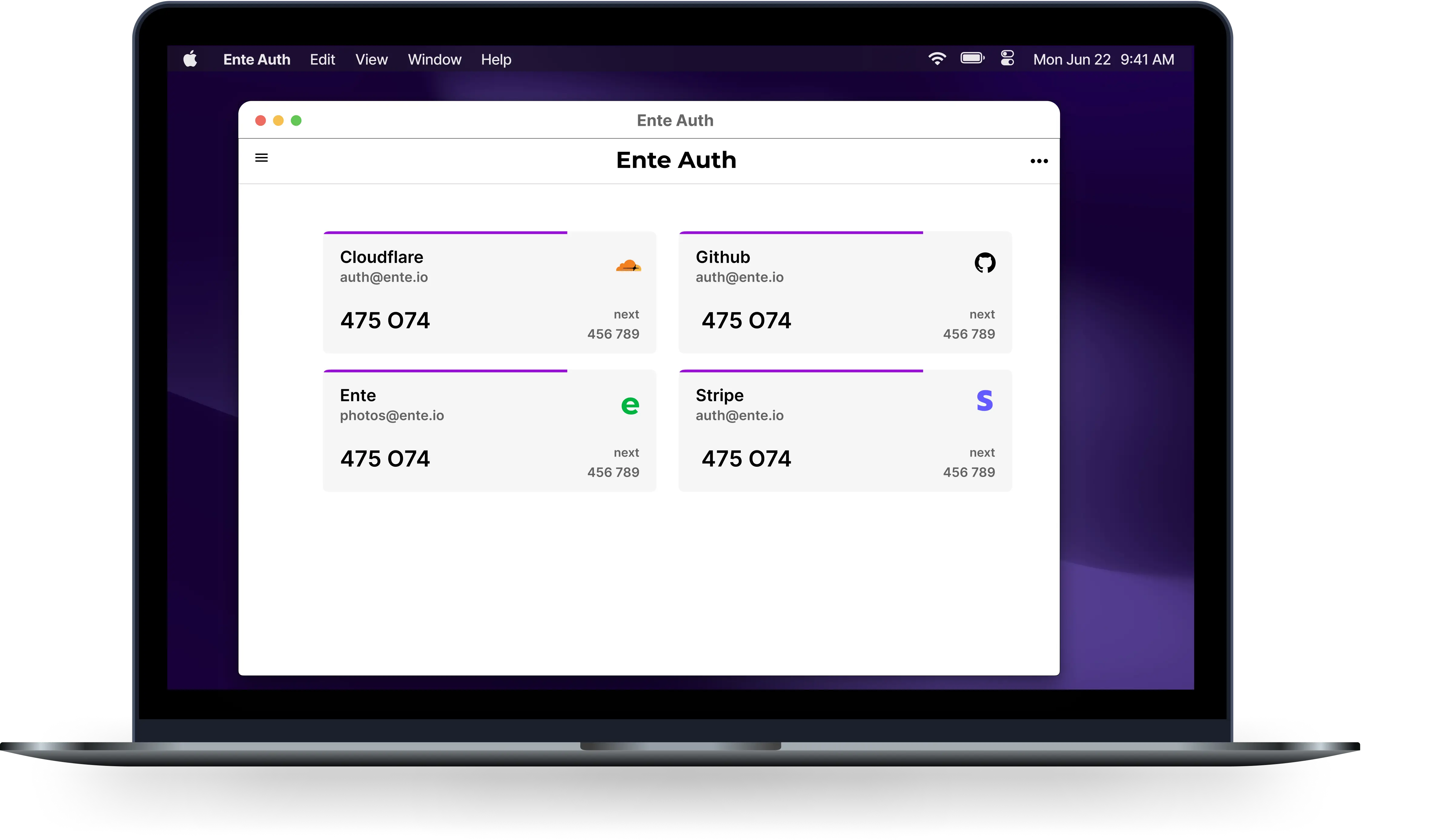 Ente Auth - Open source 2FA authenticator, with E2EE backups